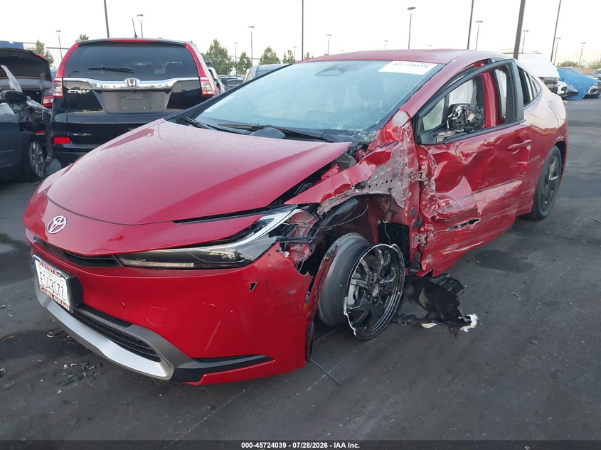 Vin: jtdacacu8t3064712, lot: 46222721, toyota prius plug-in hybrid se 20262