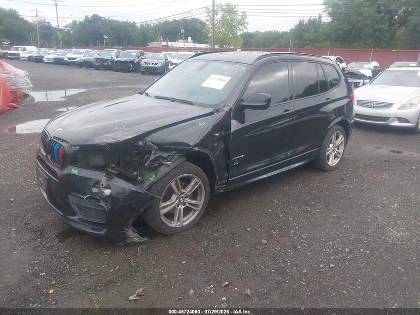 Vin: 5uxwx7c54dl979823, lot: 46222741, bmw x3 xdrive35i 20132