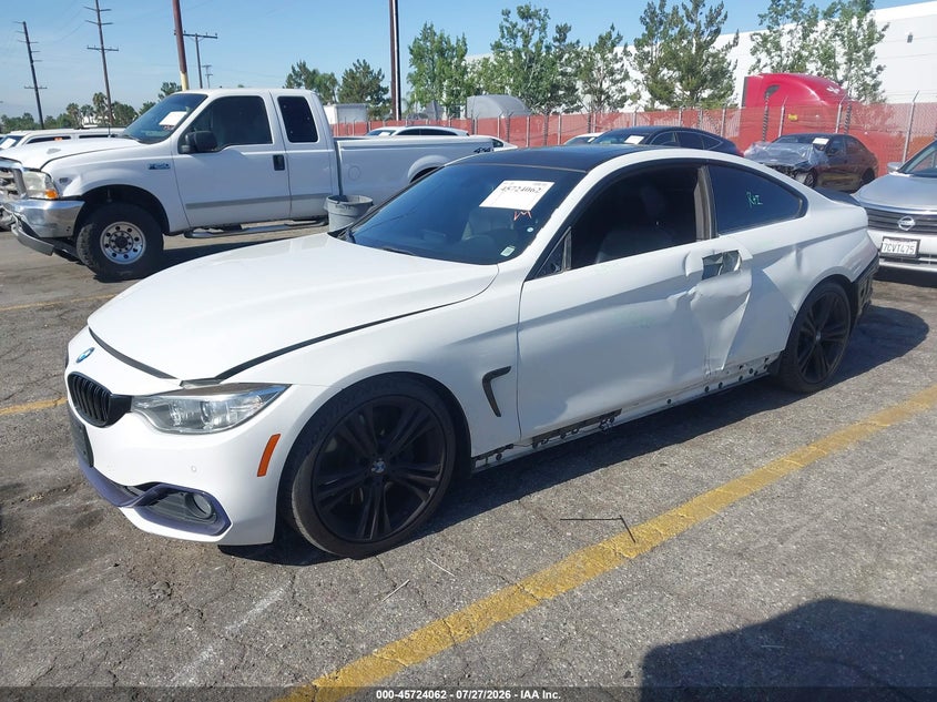 Vin: wba3r1c50gk529668, lot: 46222744, bmw 435i 20162