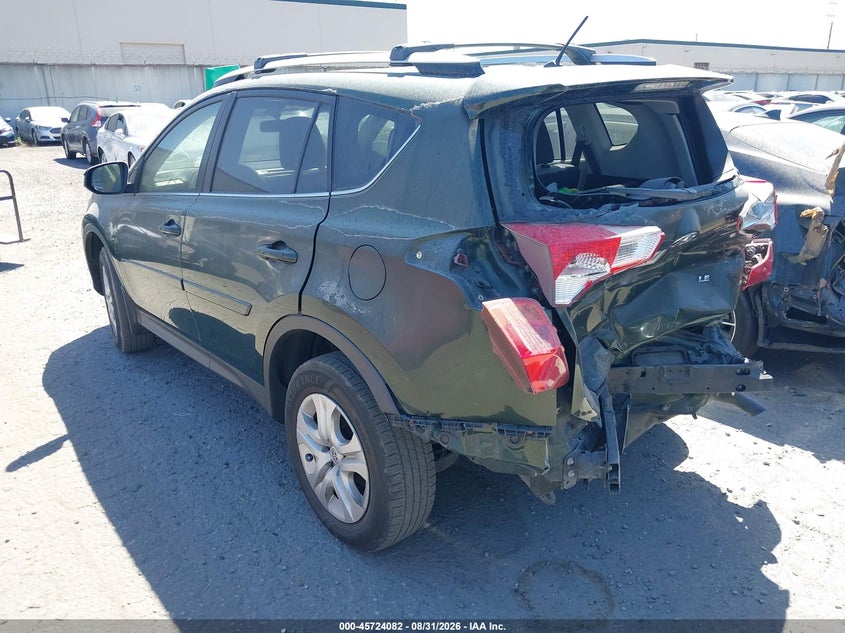 2013 TOYOTA RAV 4 SPORT UTILITY VEHICLE 2.5L I-4 DOHC, VVT, 176HP
