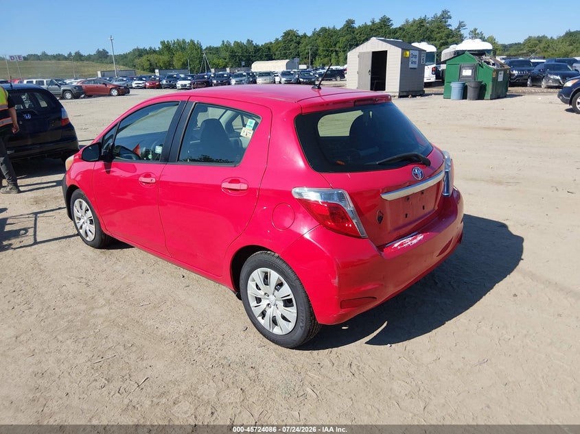 Vin: jtdktud38ed576298, lot: 46222768, toyota yaris le (tmc/cbu plant) 20143
