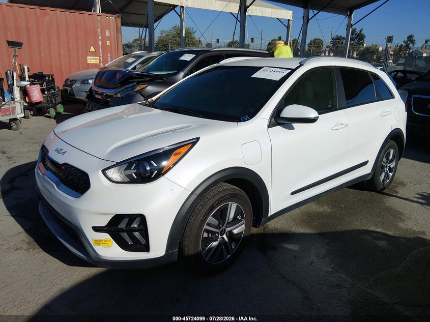 Vin: kndcm3ld8n5543186, lot: 46222781, kia niro plug-in hybrid lxs 20222