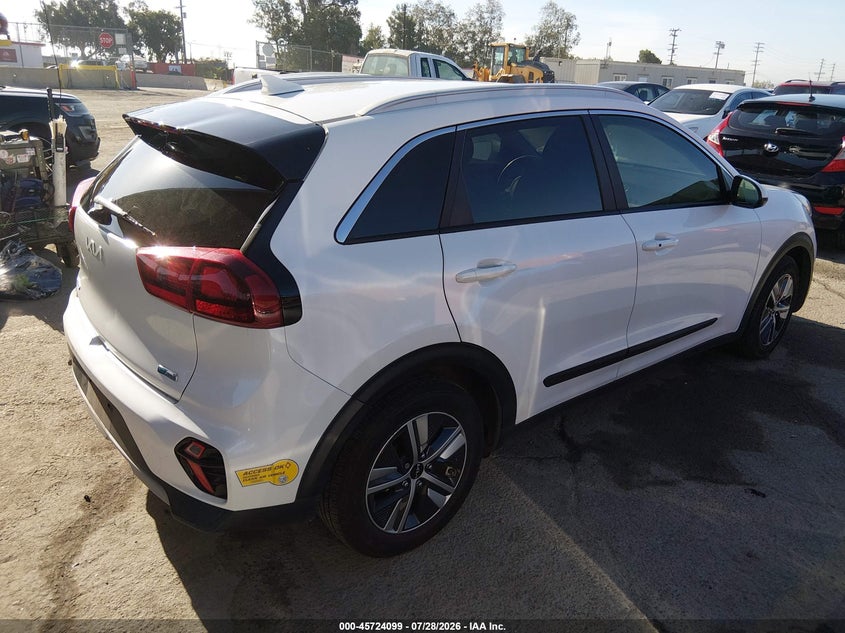 Vin: kndcm3ld8n5543186, lot: 46222781, kia niro plug-in hybrid lxs 20224