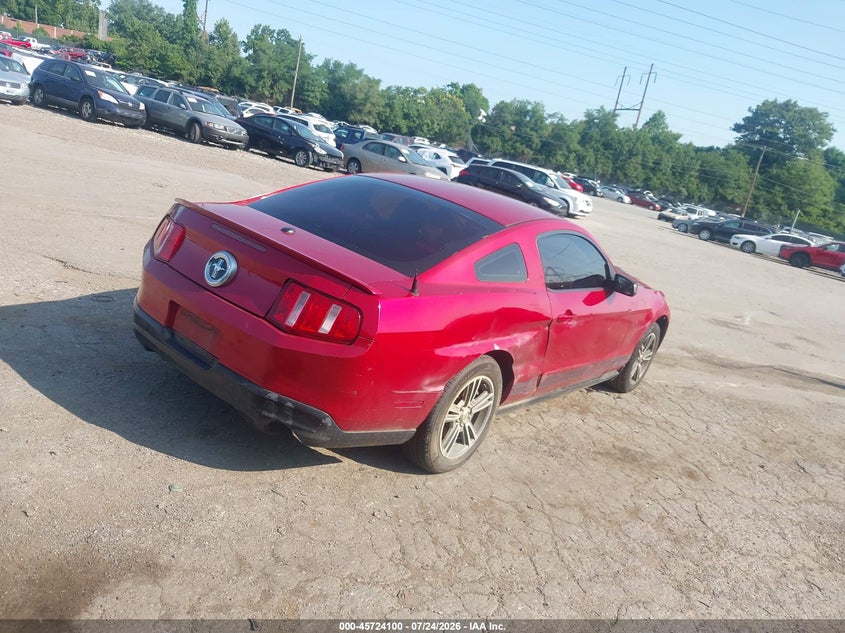 Vin: 1zvbp8an0a5173600, lot: 46222782, ford mustang v6 premium 20104