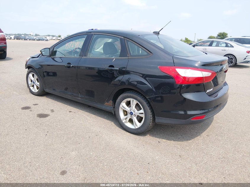 Vin: 1fadp3f20dl308156, lot: 46222794, ford focus se 20133