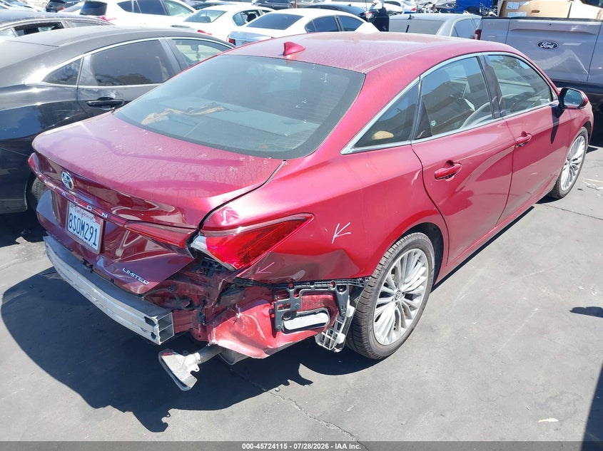 Vin: 4t1cz1fb0lu055915, lot: 46222797, toyota avalon limited 20204