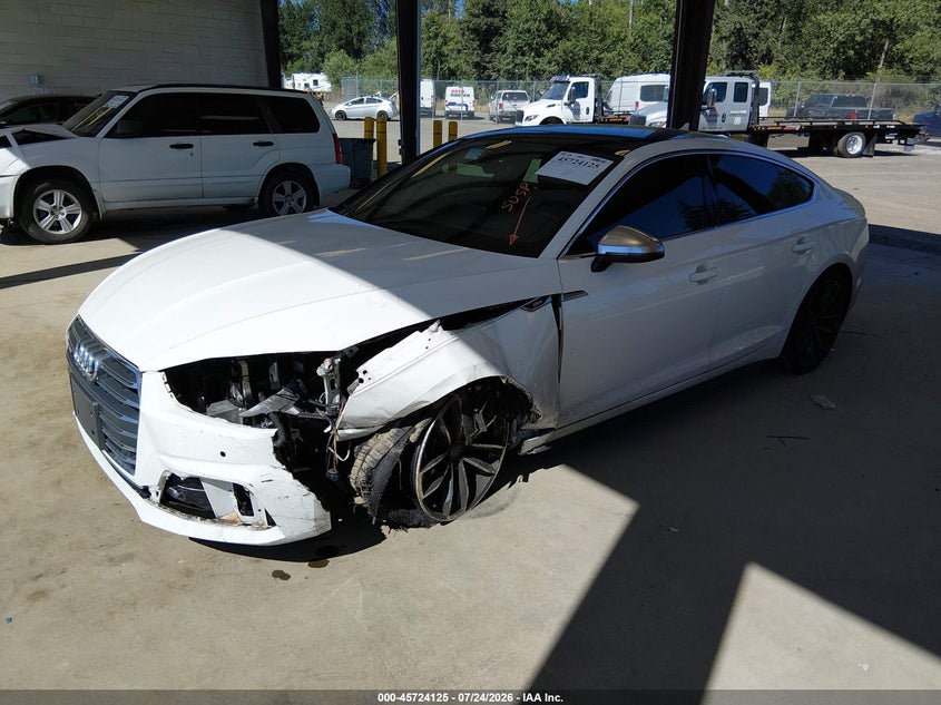 Vin: wauc4cf53ja058991, lot: 46222807, audi s5 3.0t premium plus 20182