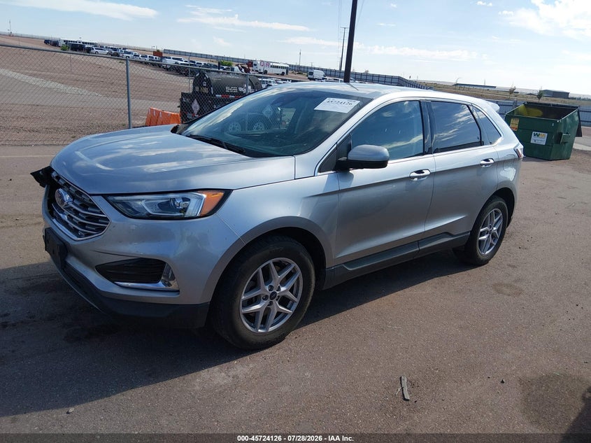 Vin: 2fmpk4j90nba14396, lot: 46222808, ford edge sel 20222