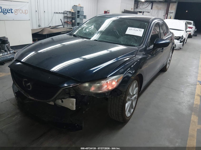 Vin: jm1gj1v54f1220296, lot: 46222821, mazda mazda6 i touring 20152