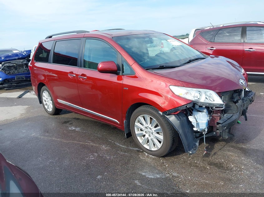Vin: 5tddz3dc9hs161064, lot: 46222826, toyota sienna xle 7 passenger 2017 img_1