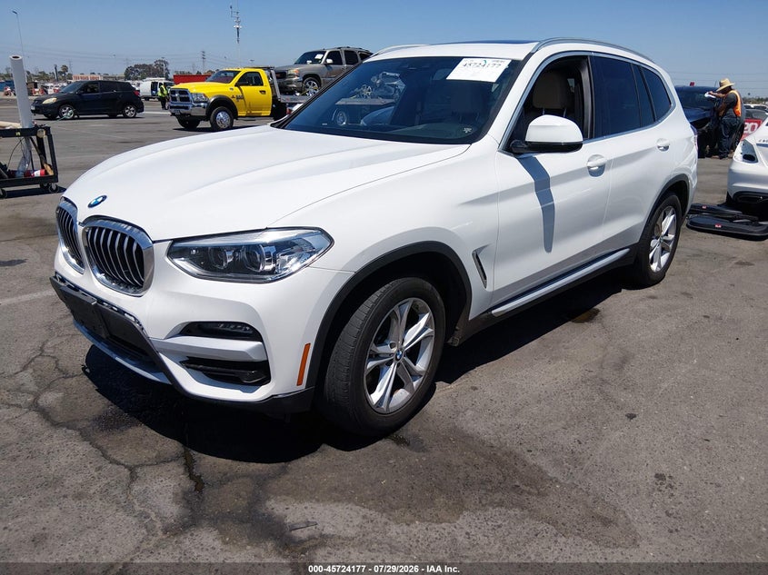 Vin: 5uxty3c07m9e60407, lot: 46222859, bmw x3 sdrive30i 20212