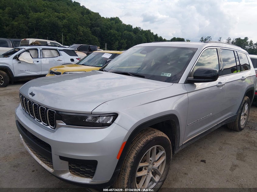 Vin: 1c4rjkag6s8762958, lot: 46222911, jeep grand cherokee l laredo x 4x4 20252