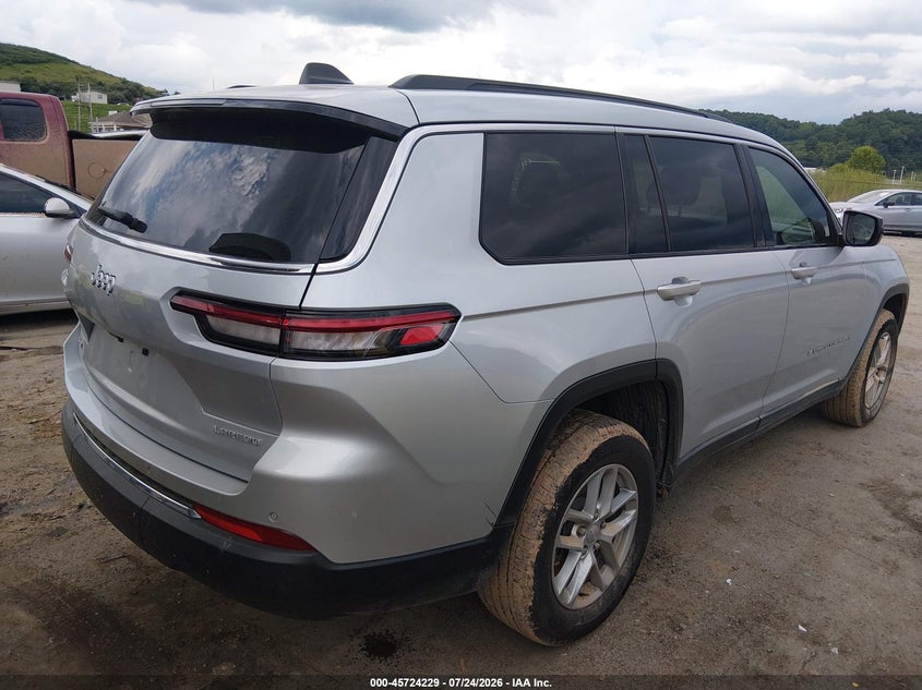 Vin: 1c4rjkag6s8762958, lot: 46222911, jeep grand cherokee l laredo x 4x4 20254