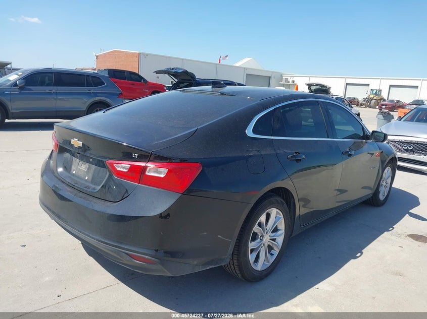 Vin: 1g1zd5st7pf196406, lot: 46222919, chevrolet malibu fwd 1lt 20234