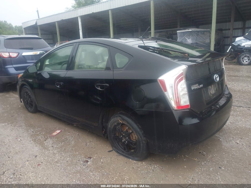 2015 TOYOTA PRIUS auction photo 3