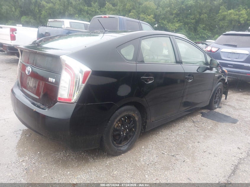 2015 TOYOTA PRIUS auction photo 4