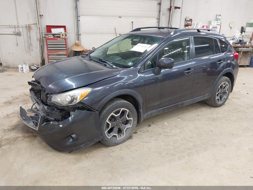 Vin: jf2gpagc9e8286764, lot: 46222928, subaru xv crosstrek 2.0i limited 20142