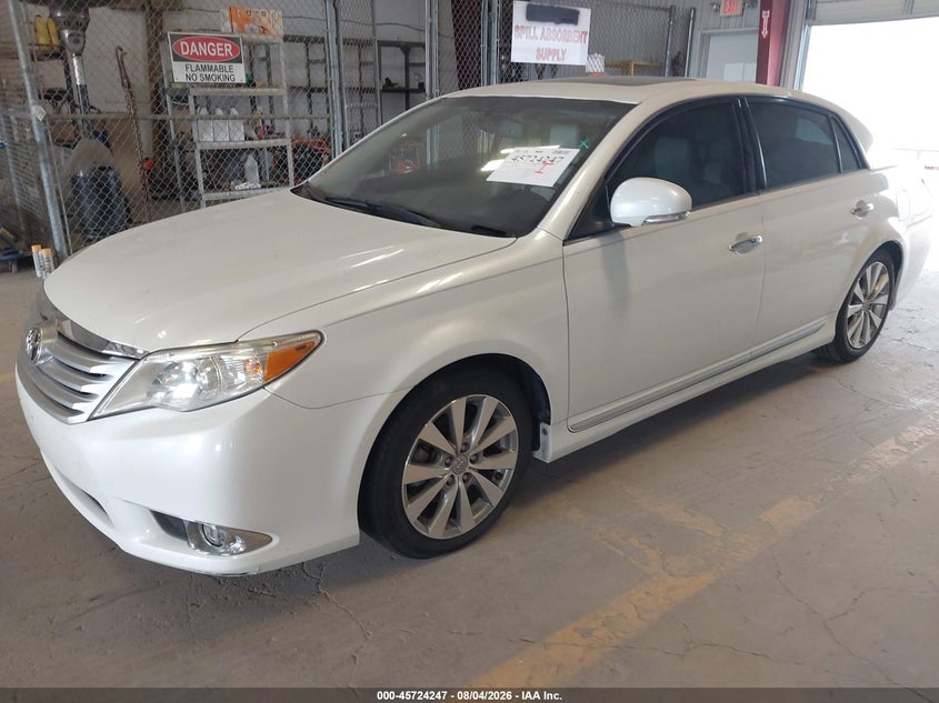 Vin: 4t1bk3db4bu387188, lot: 46222929, toyota avalon limited 20112