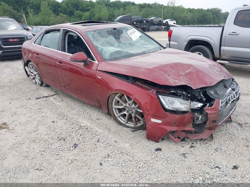 Vin: wauenaf48ja112853, lot: 46222937, audi a4 2.0t premium/2.0t tech premium 2018 img_1