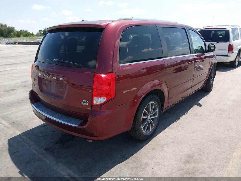 Vin: 2c4rdgcgxhr858493, lot: 46222954, dodge grand caravan sxt 20174