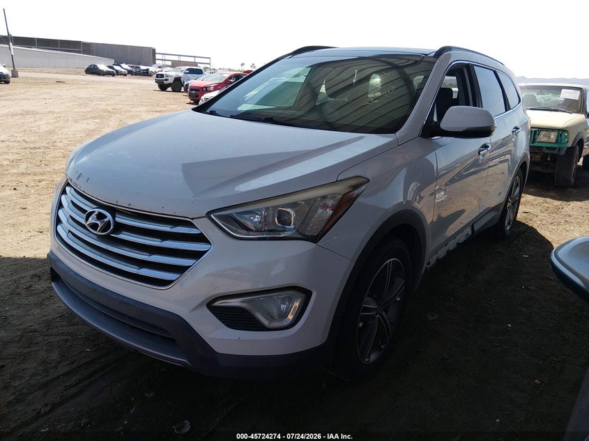 2014 Hyundai Santa Fe VIN KM8SR4HF5EU057319 nuotrauka 2