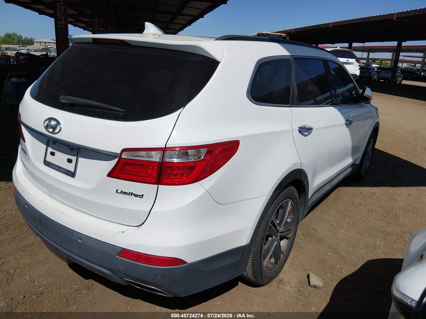 2014 Hyundai Santa Fe VIN KM8SR4HF5EU057319 nuotrauka 4