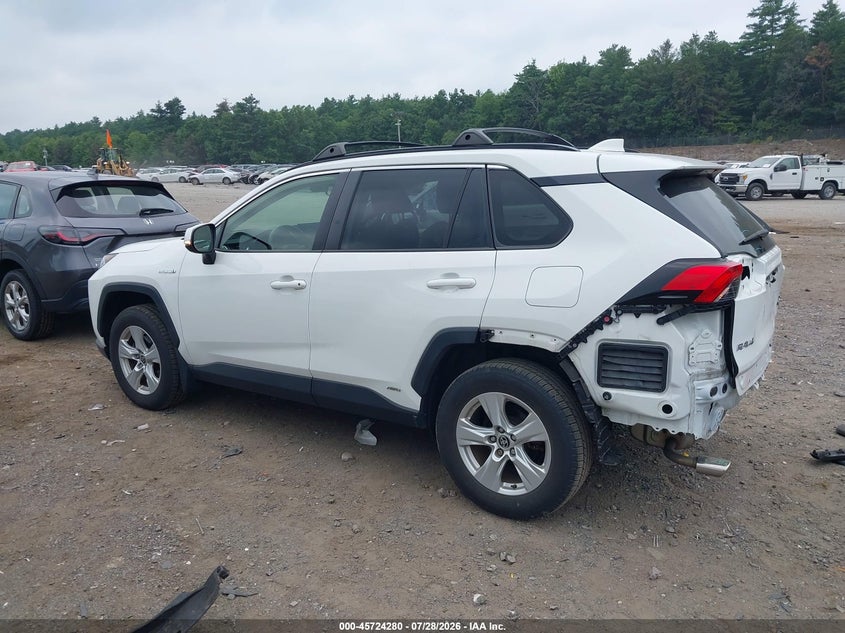 Vin: jtmrwrfv6md133700, lot: 46222961, toyota rav4 hybrid xle 20213