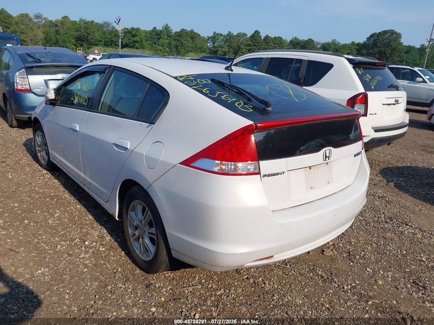 Vin: jhmze2h76as011403, lot: 46222973, honda insight ex 20103