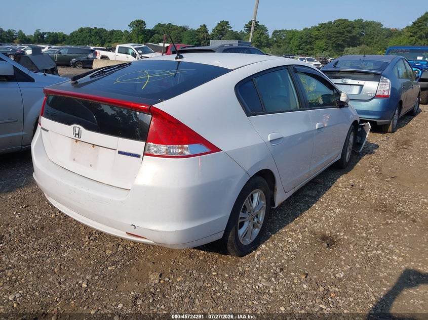 Vin: jhmze2h76as011403, lot: 46222973, honda insight ex 20104