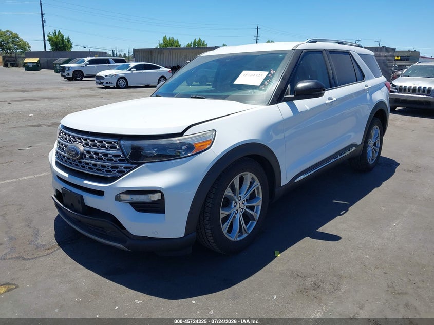 Vin: 1fmsk7fh3nga95656, lot: 46223009, ford explorer limited 20222