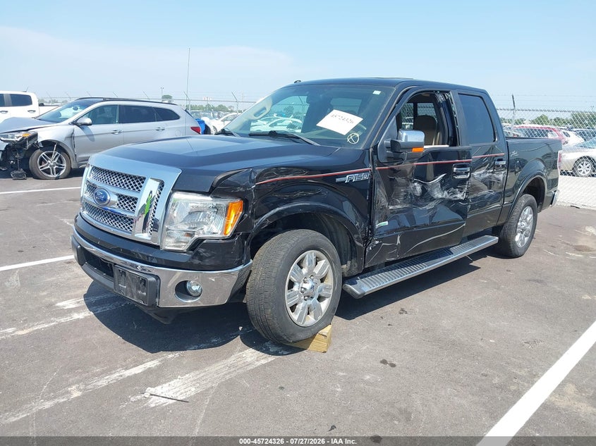 Vin: 1ftfw1ct5cfa34571, lot: 46223010, ford f-150 lariat 20122