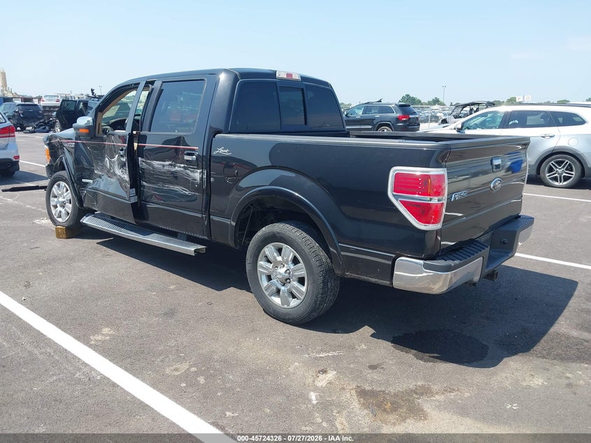 Vin: 1ftfw1ct5cfa34571, lot: 46223010, ford f-150 lariat 20123