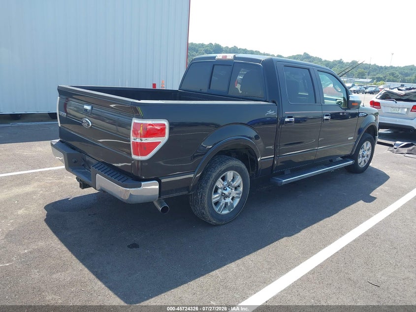 Vin: 1ftfw1ct5cfa34571, lot: 46223010, ford f-150 lariat 20124
