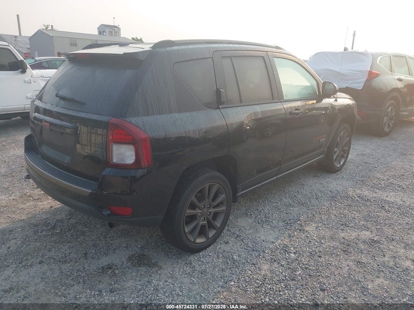 Vin: 1c4njdbb7gd709763, lot: 46223015, jeep compass 75th anniversary 20164