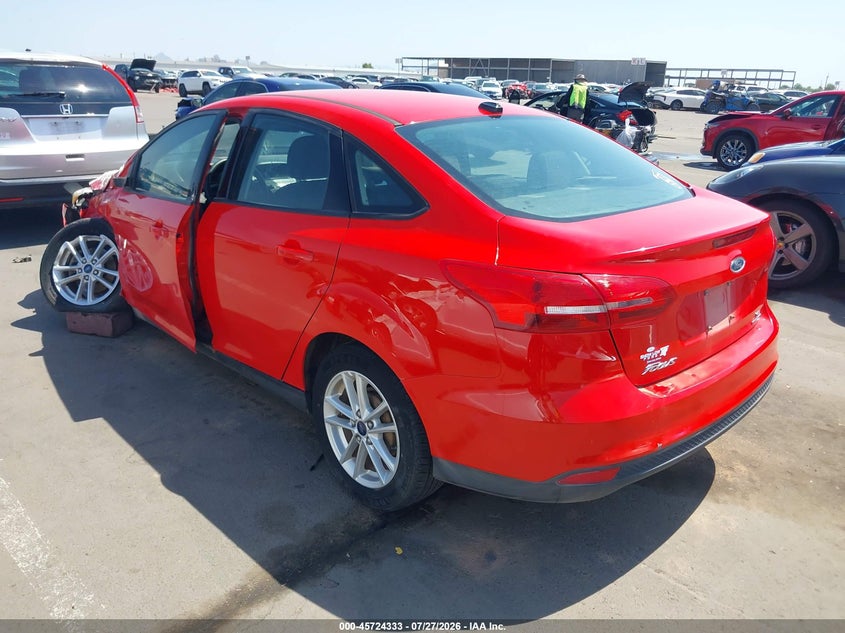 Vin: 1fadp3f25gl378577, lot: 46223017, ford focus se 20163
