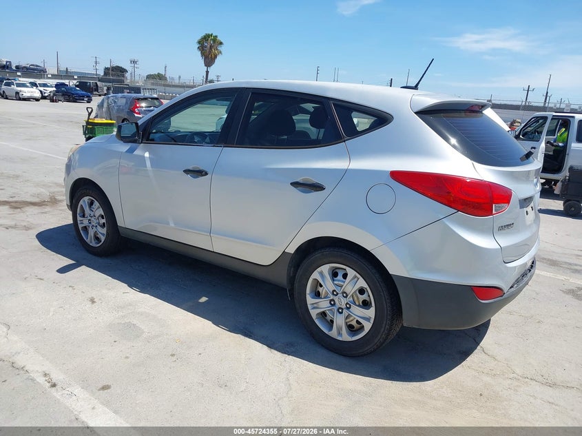 Vin: km8jt3ac7au086905, lot: 46223039, hyundai tucson gls 20103