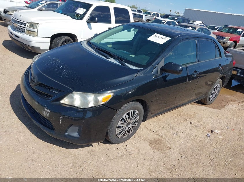 Vin: 2t1bu4ee6bc551499, lot: 46223041, toyota corolla le 20112