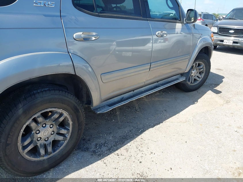 2003 TOYOTA SEQUOIA SPORT UTILITY VEHICLE 4.7L V-8 DOHC, 240HP