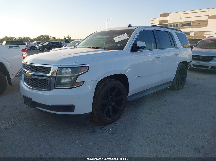Vin: 1gnscbkc5fr175827, lot: 46223079, chevrolet tahoe lt 20152