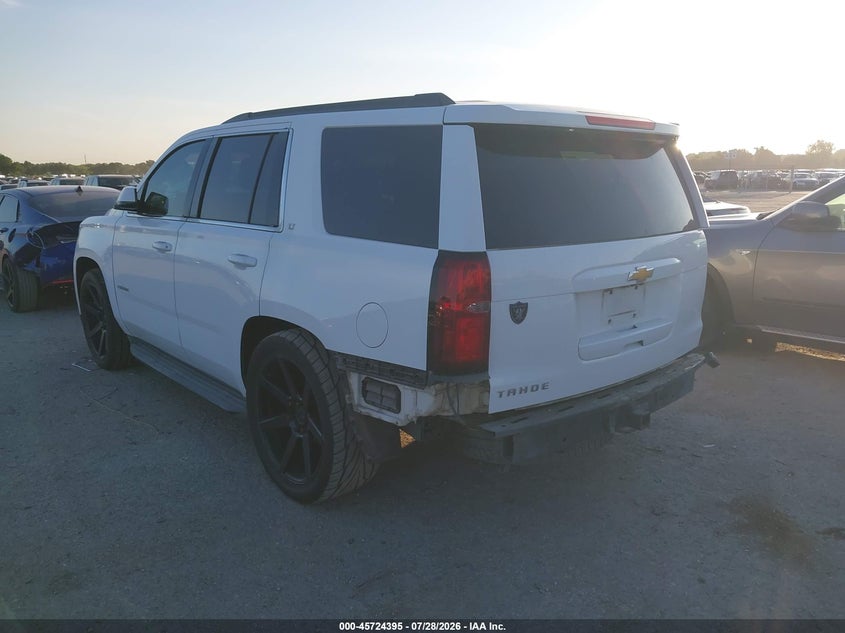 Vin: 1gnscbkc5fr175827, lot: 46223079, chevrolet tahoe lt 20153