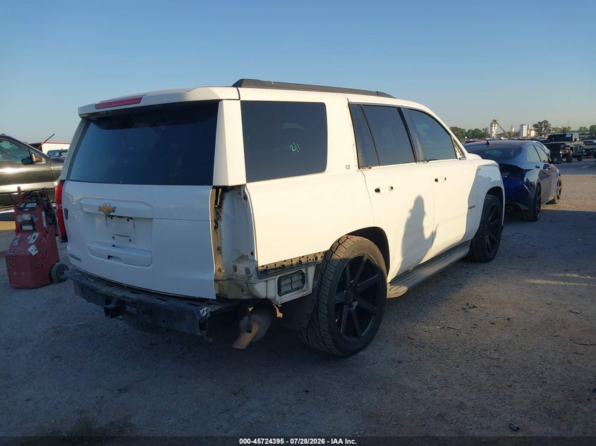 Vin: 1gnscbkc5fr175827, lot: 46223079, chevrolet tahoe lt 20154
