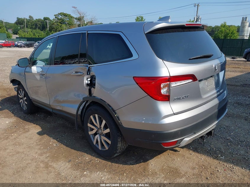 Vin: 5fnyf6h58kb069852, lot: 46223090, honda pilot ex-l 20193