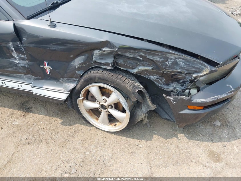 FORD MUSTANG 2007 VIN 1ZVHT84N475356105