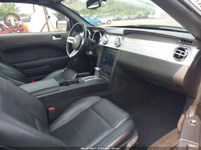 FORD MUSTANG 2007 VIN 1ZVHT84N475356105