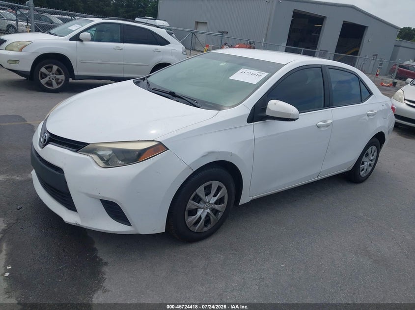 Vin: 2t1burhe8ec046982, lot: 46223111, toyota corolla l 20142
