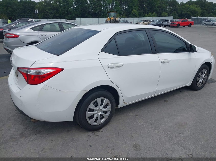 Vin: 2t1burhe8ec046982, lot: 46223111, toyota corolla l 20144
