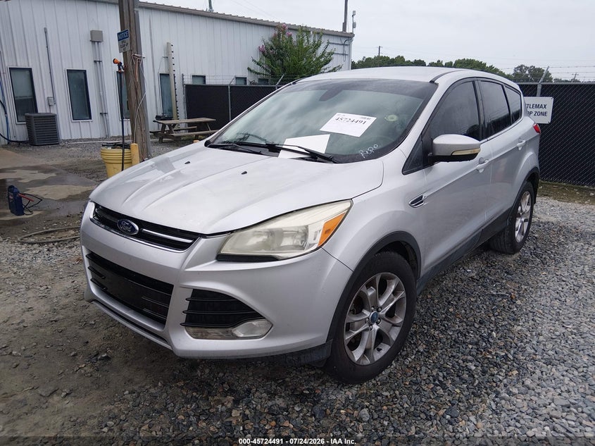 Vin: 1fmcu0hx2dua55143, lot: 46223190, ford escape sel 20132