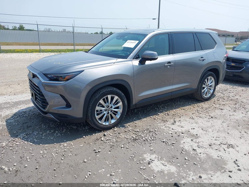 Vin: 5tdaaab59ss073092, lot: 46223232, toyota grand highlander platinum 20252