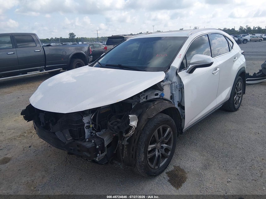 Vin: jtjyarbz7g2039924, lot: 46223245, lexus nx 200t 20162