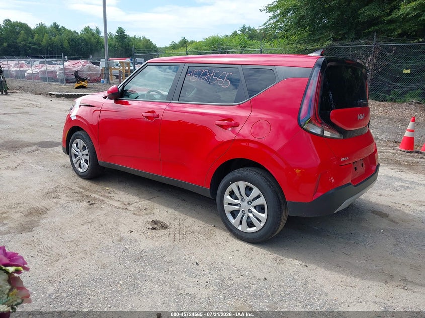 Vin: kndj23au1s7262881, lot: 46223262, kia soul lx 20253